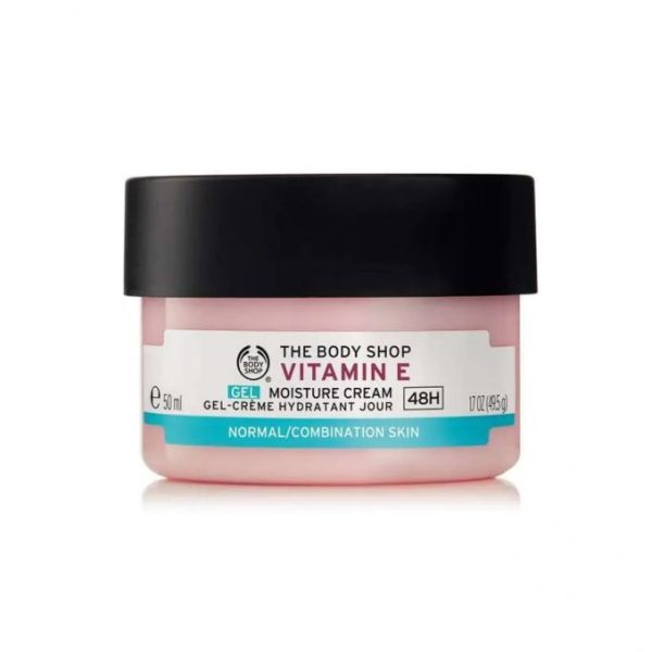 ژل کرم مرطوب کننده و آبرسان ویتامین E بادی شاپ-The body shop Vitamin E انواع پوست