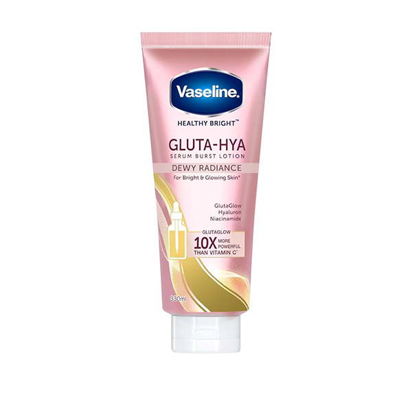 لوسیون بدن سرمی وازلین Gluta-Hya Dewy Radiance