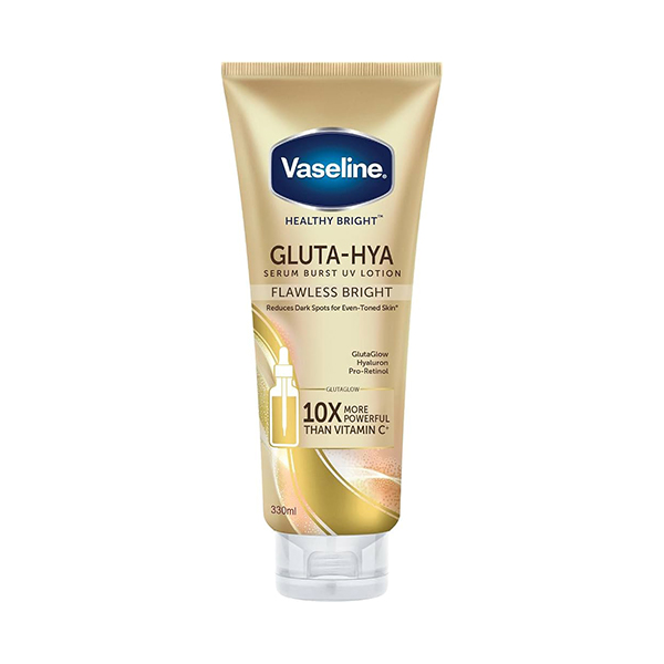 لوسیون بدن وازلین 330 میل Gluta-Hya Flawless Bright